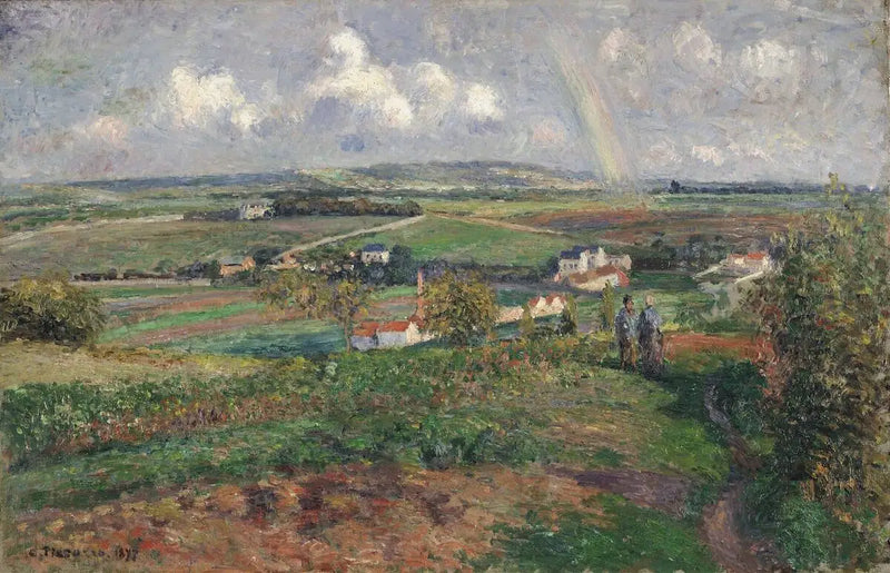 Gökkuşağı, Pontoise - Camille Pissarro