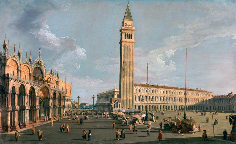 La Place Saint-Marc, Venise - Canaletto