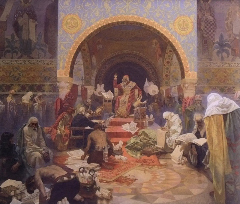 Siméon, Bulgarların Çarı - Alphonse Mucha