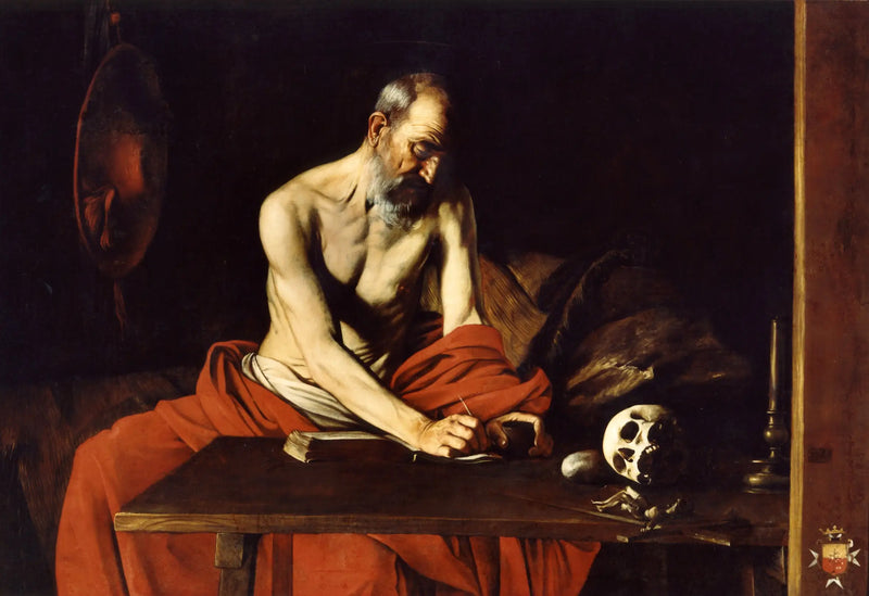 Aziz Hieronymus yazarken - Caravaggio