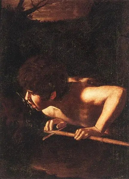 Vaftizci Yahya çeşmede - Caravaggio