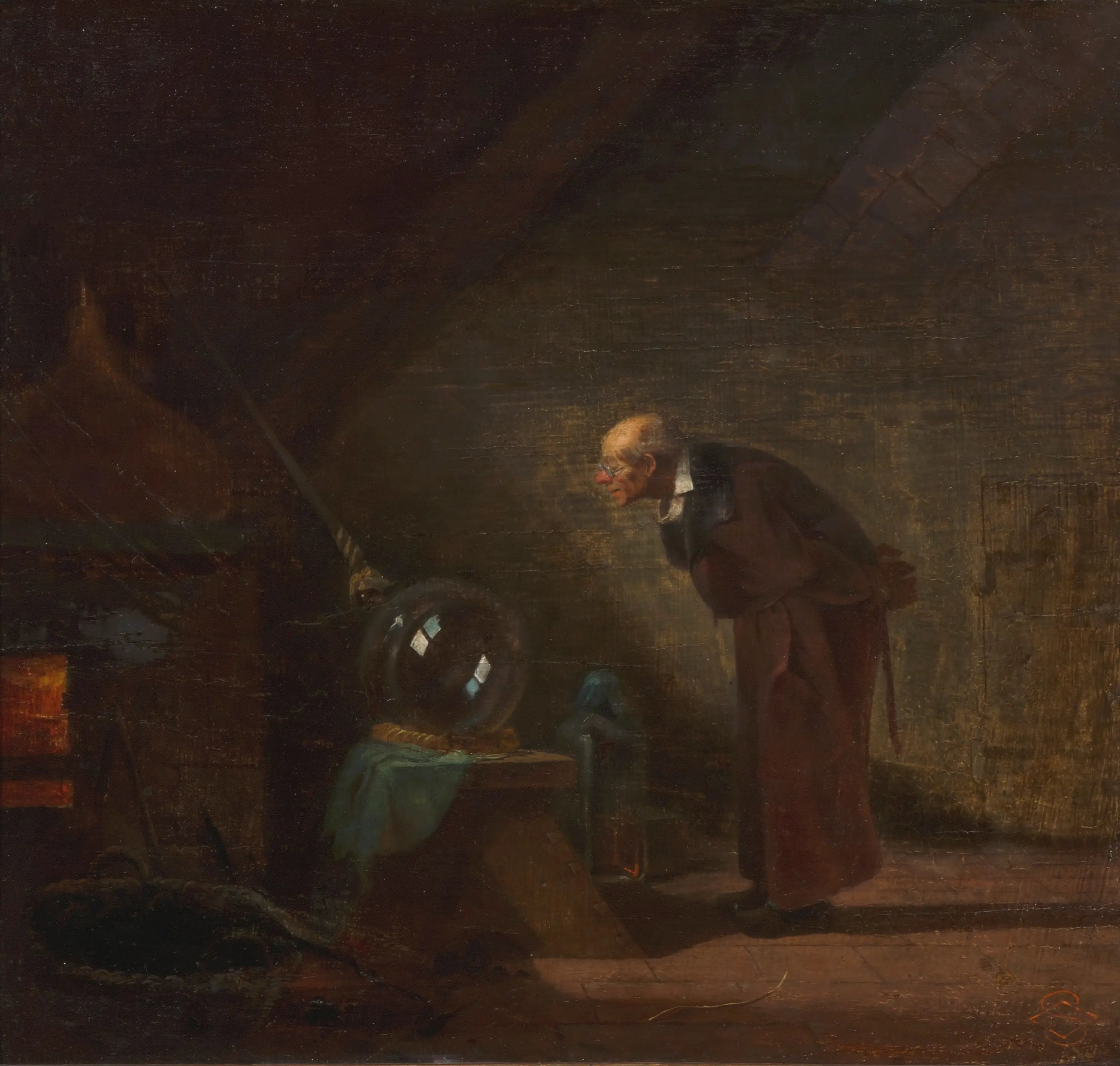 L’Alchimiste - Carl Spitzweg - Alpha Reproduction