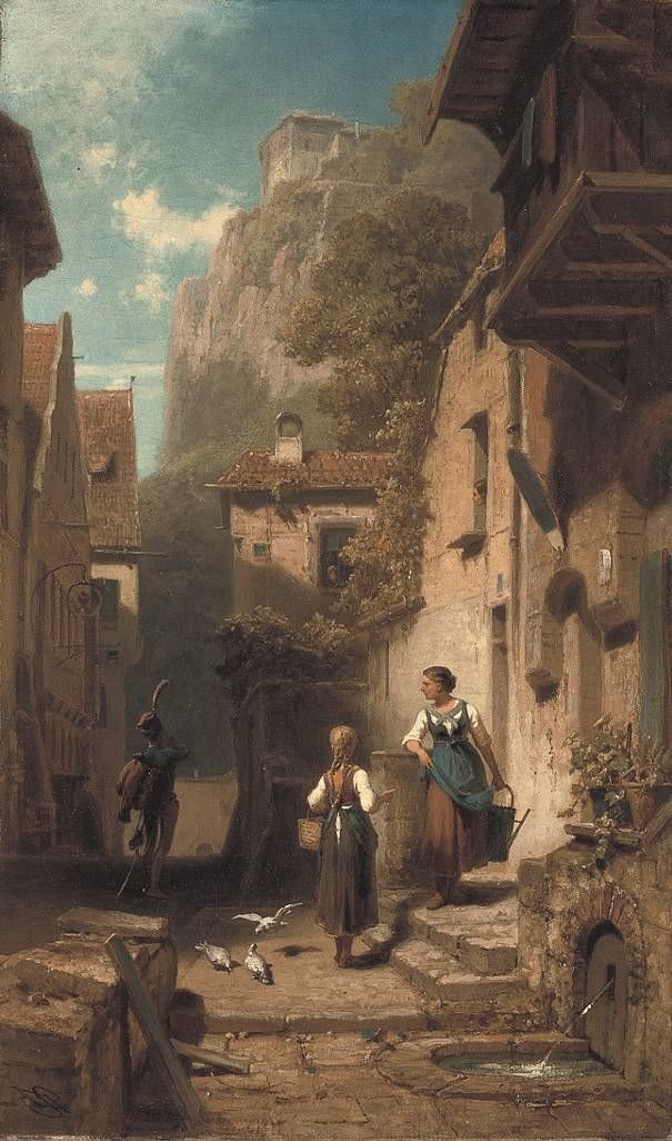 Le Hussard - Carl Spitzweg