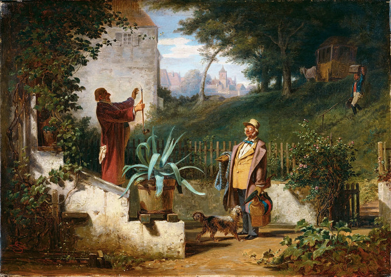Çocukluk Arkadaşları - Carl Spitzweg