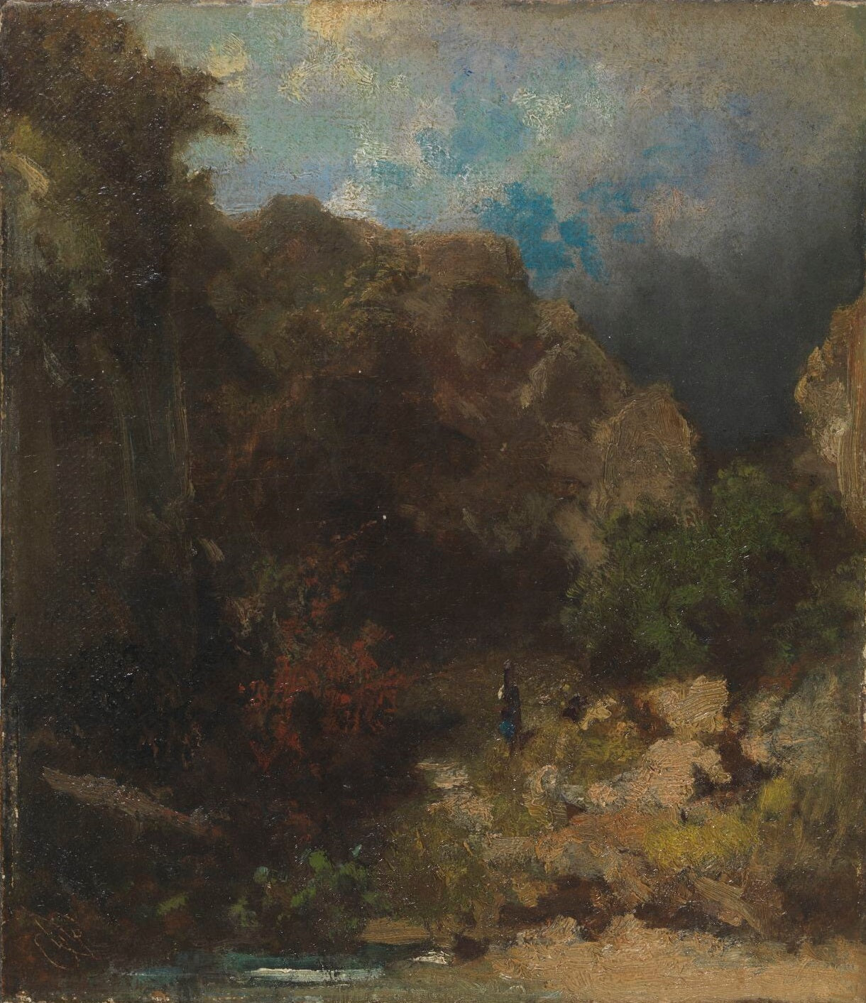 Dağ Ormanı'nda Sütçü - Carl Spitzweg