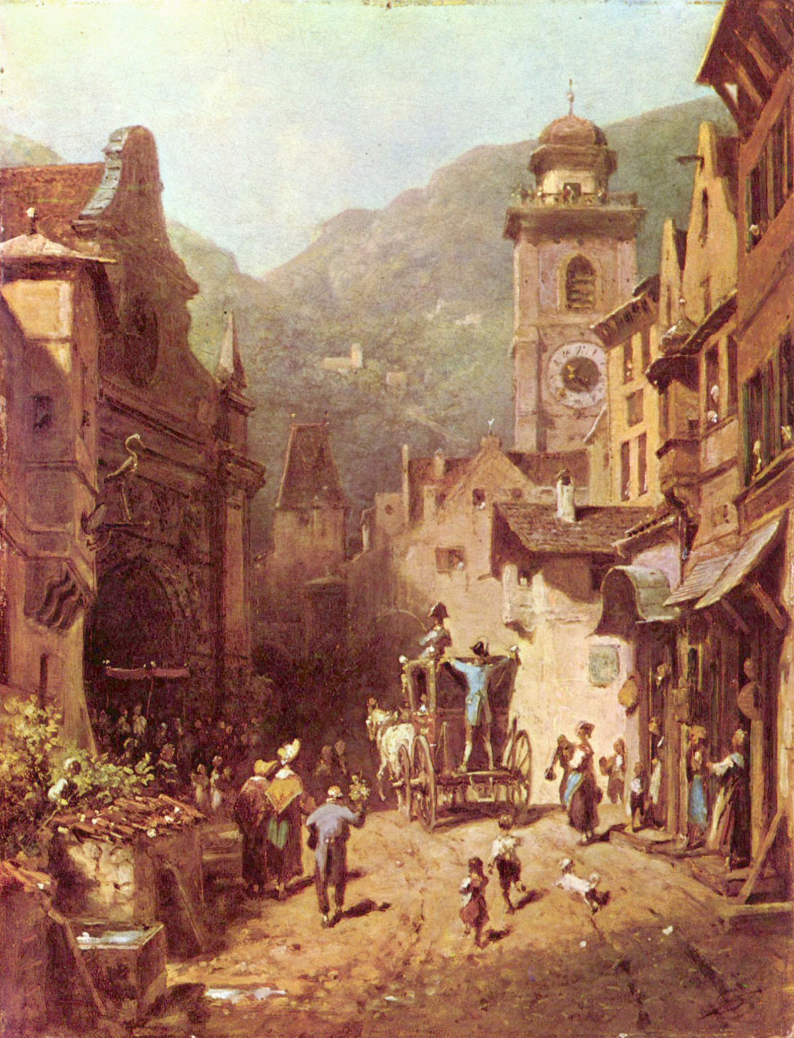 Yerel Prens'in Ziyareti - Carl Spitzweg