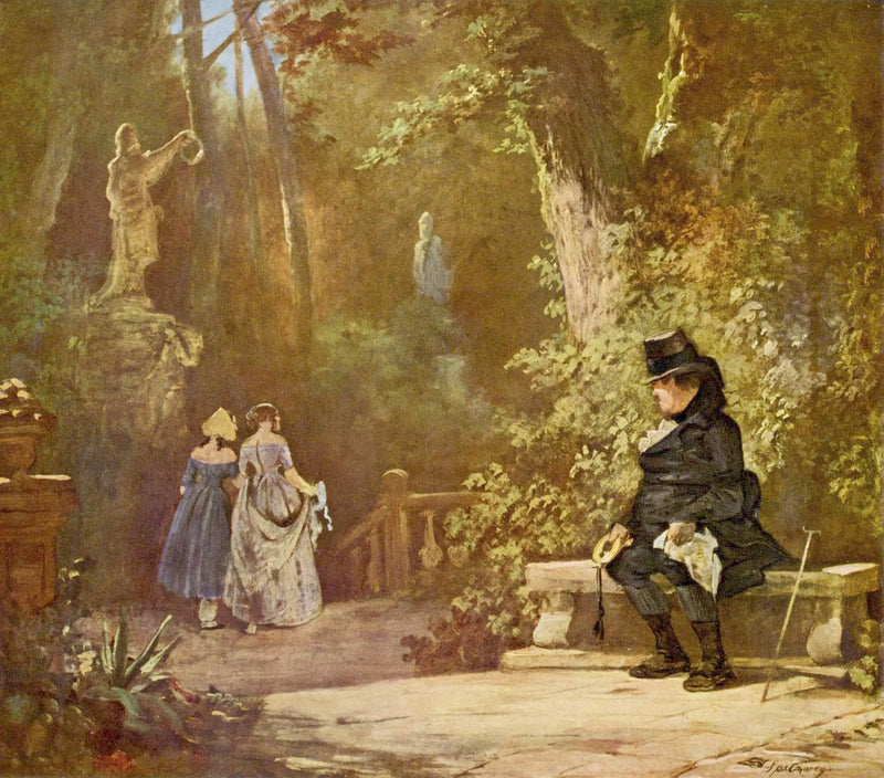 The Veuf - Carl Spitzweg