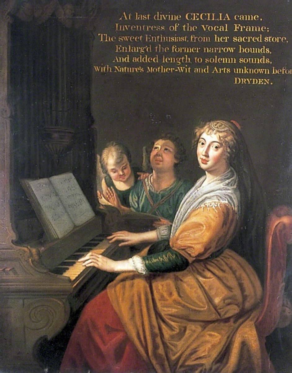 Sainte Cécile - Carlo Maratta
