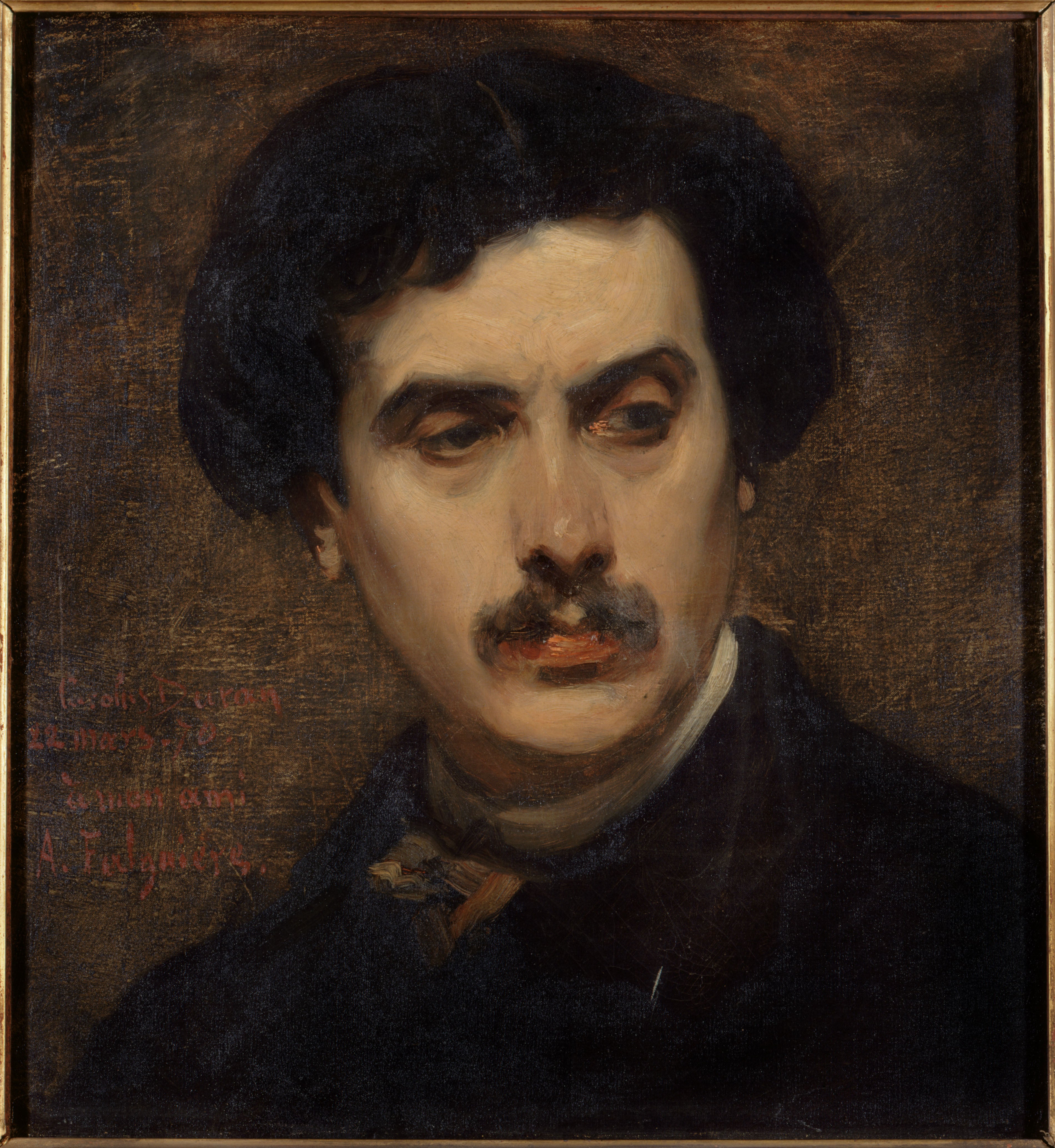 Portrait d'Alexandre Falguière - Carolus-Duran