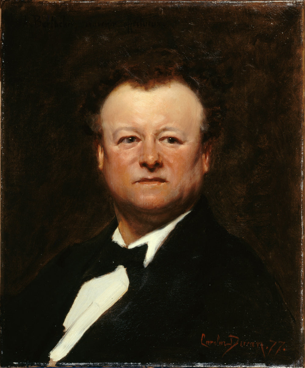 Portrait de Jean-François Berthelier (1830-1888), chanteur - Carolus-Duran