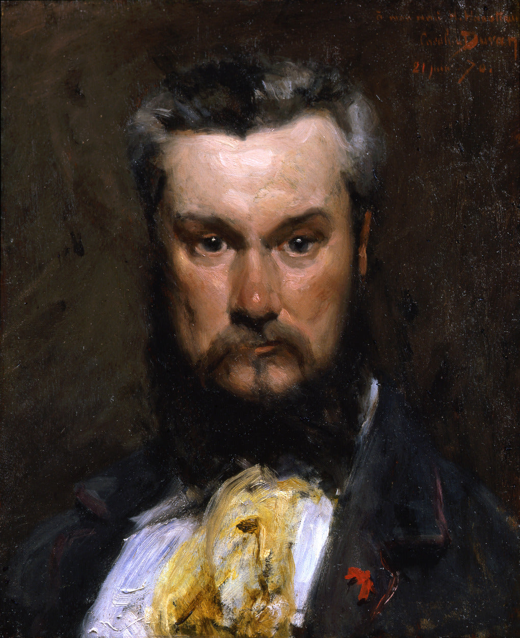Portrait d'Hector Hanoteau - Carolus-Duran