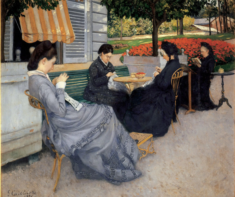 Kırsalda Portreler - Gustave Caillebotte