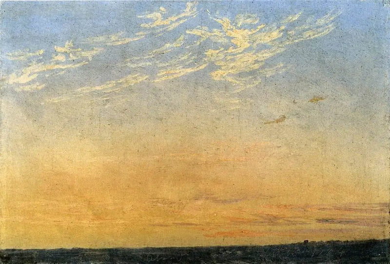 Akşam - Caspar David Friedrich