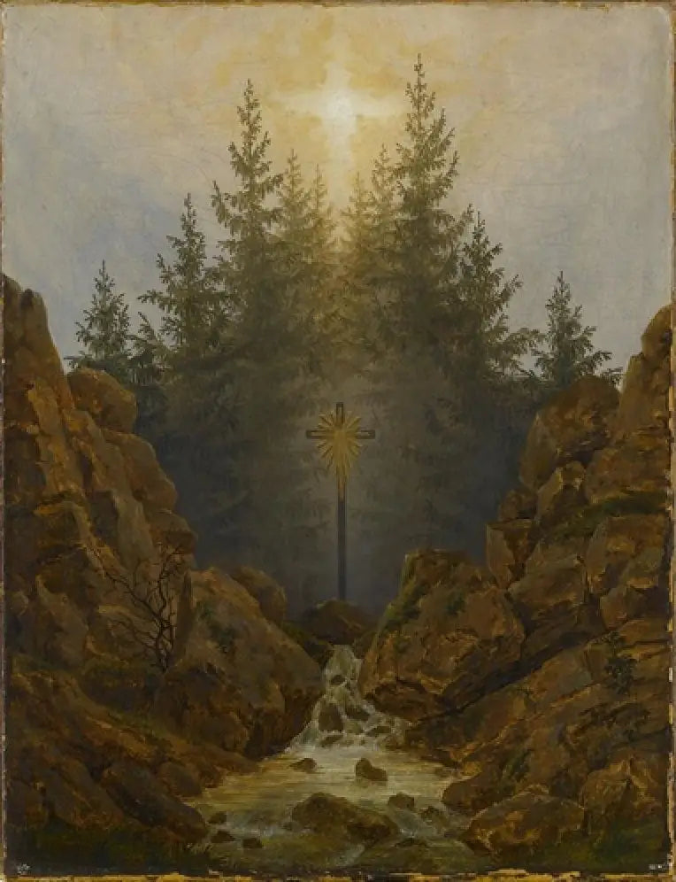 Ormanda Haç - Caspar David Friedrich