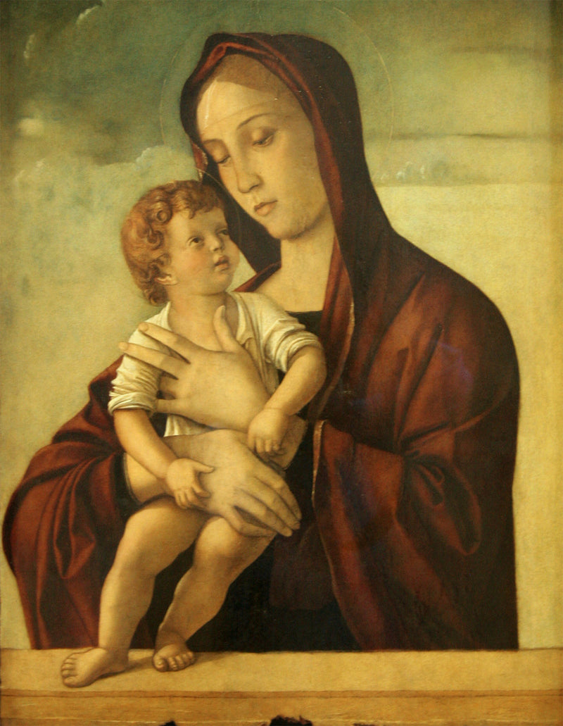 İsa Çocuklu Meryem - Giovanni Bellini