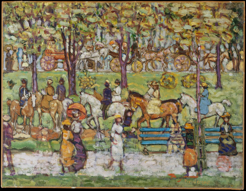 Parc central - Maurice Prendergast