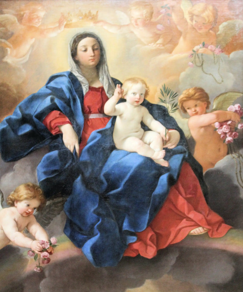 İsa Anası ve Meleklerle Çevrili - Guido Reni