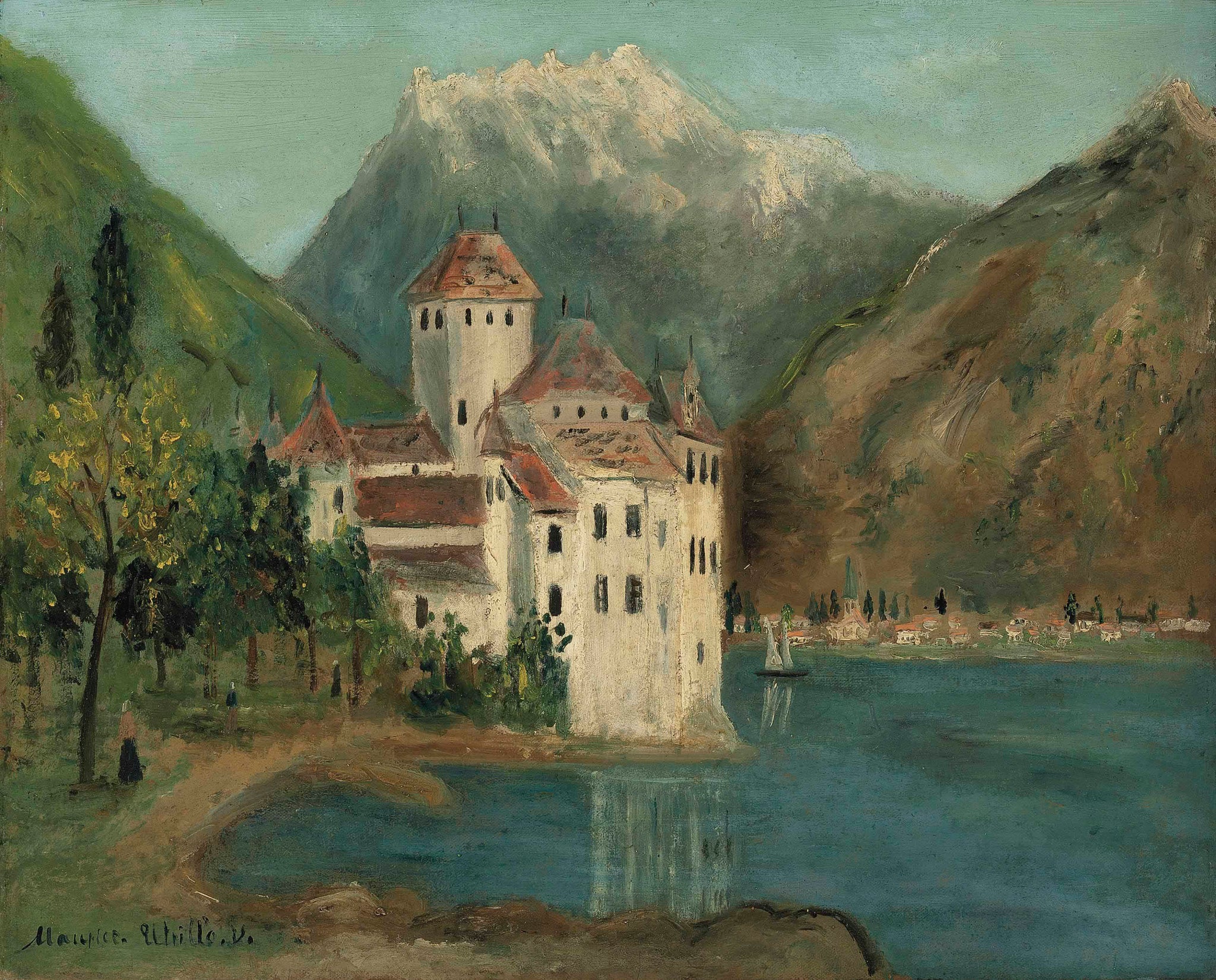 Château de Chillon - Maurice Utrillo
