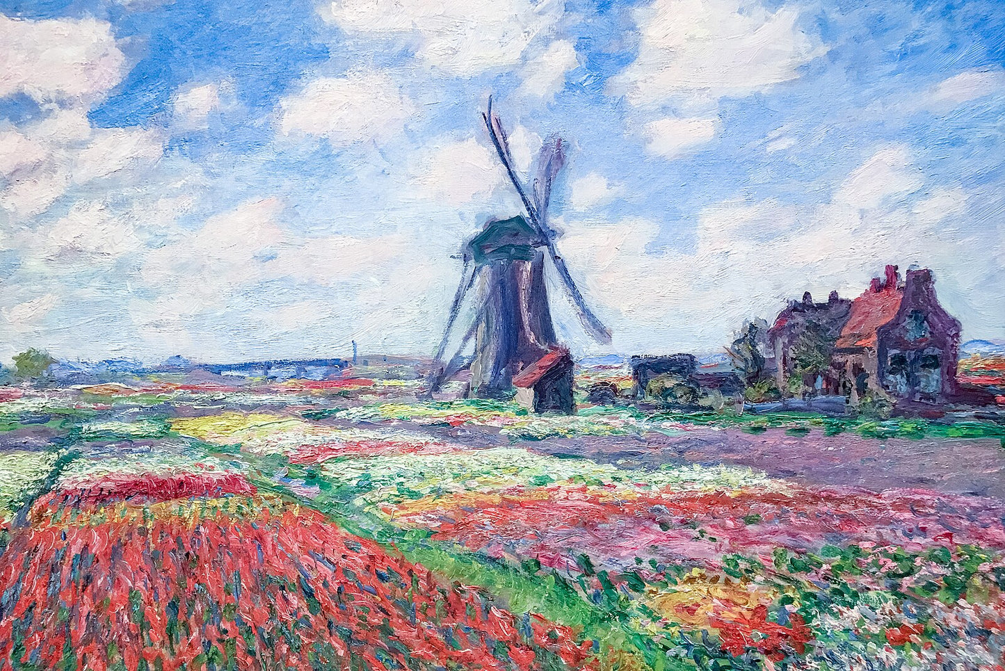 Hollanda'da Lale Tarlaları – Claude Monet (1886)