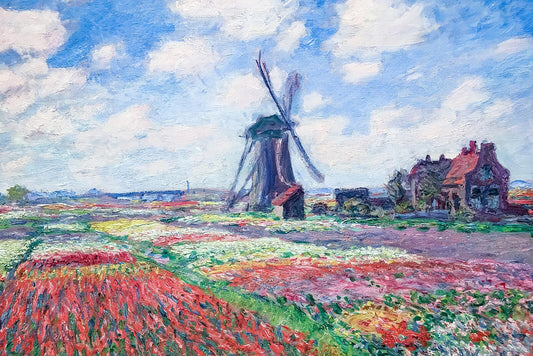 Hollanda'da Lale Tarlaları – Claude Monet (1886)
