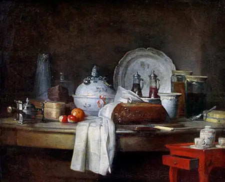 Ofis Masası - Jean Simeón Chardin