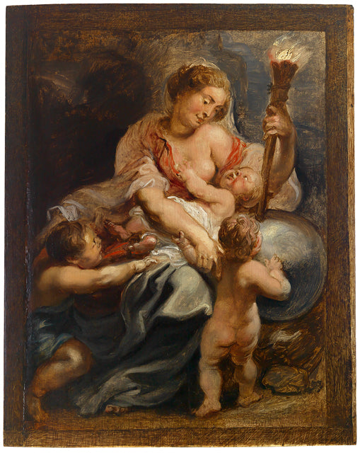 La charité éclaire le monde - Peter Paul Rubens