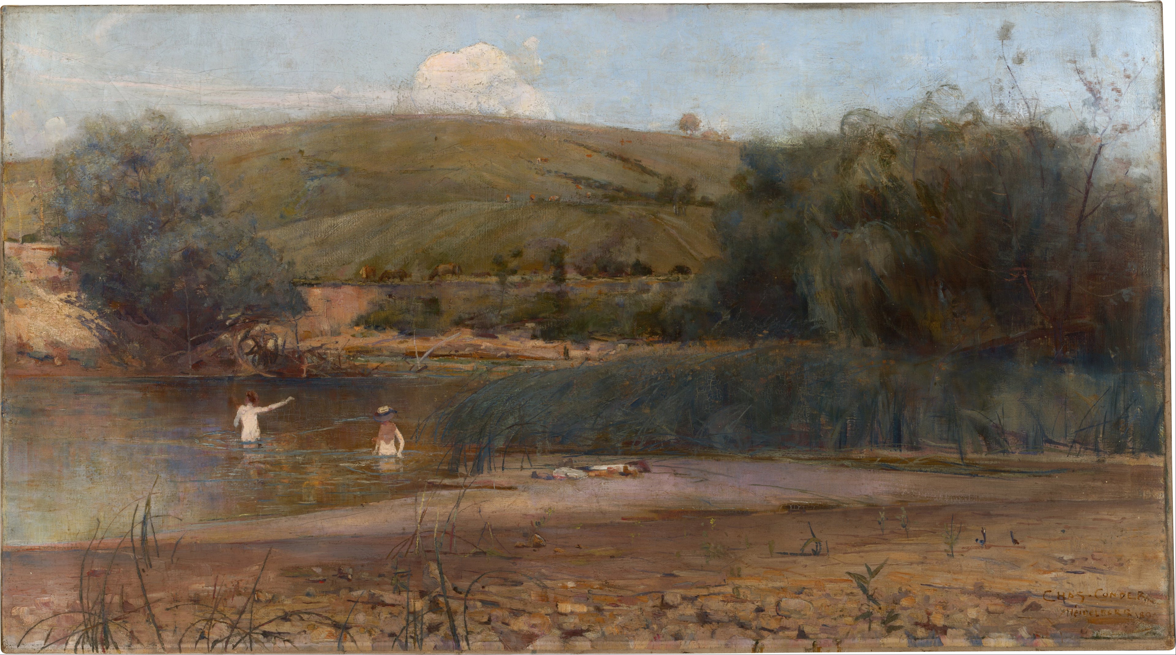 La Yarra, Heidelberg - Charles Conder