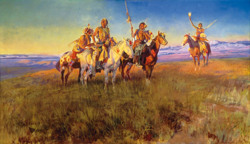 Red Man’s Kablosuz - Charles Marion Russell