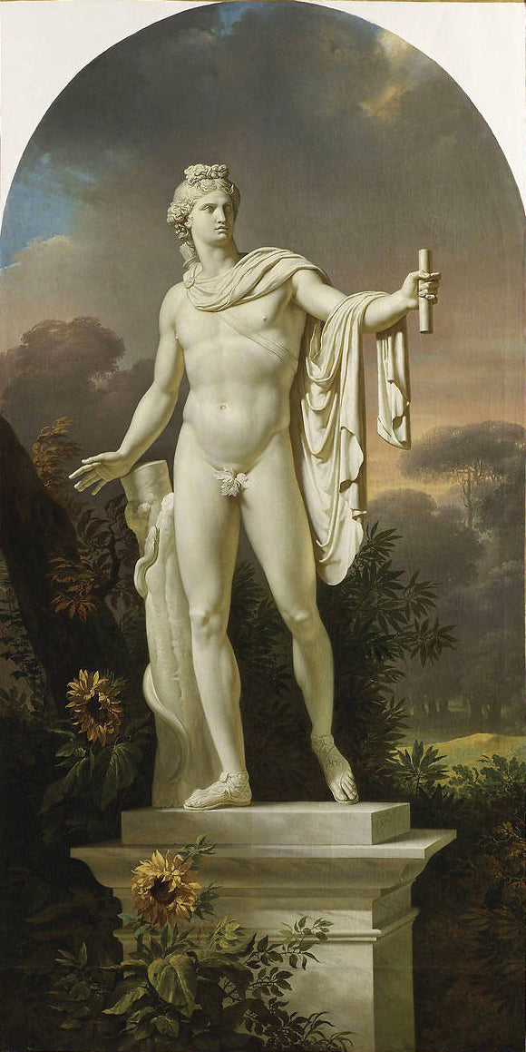 Statue d'Apollon - Charles Meynier