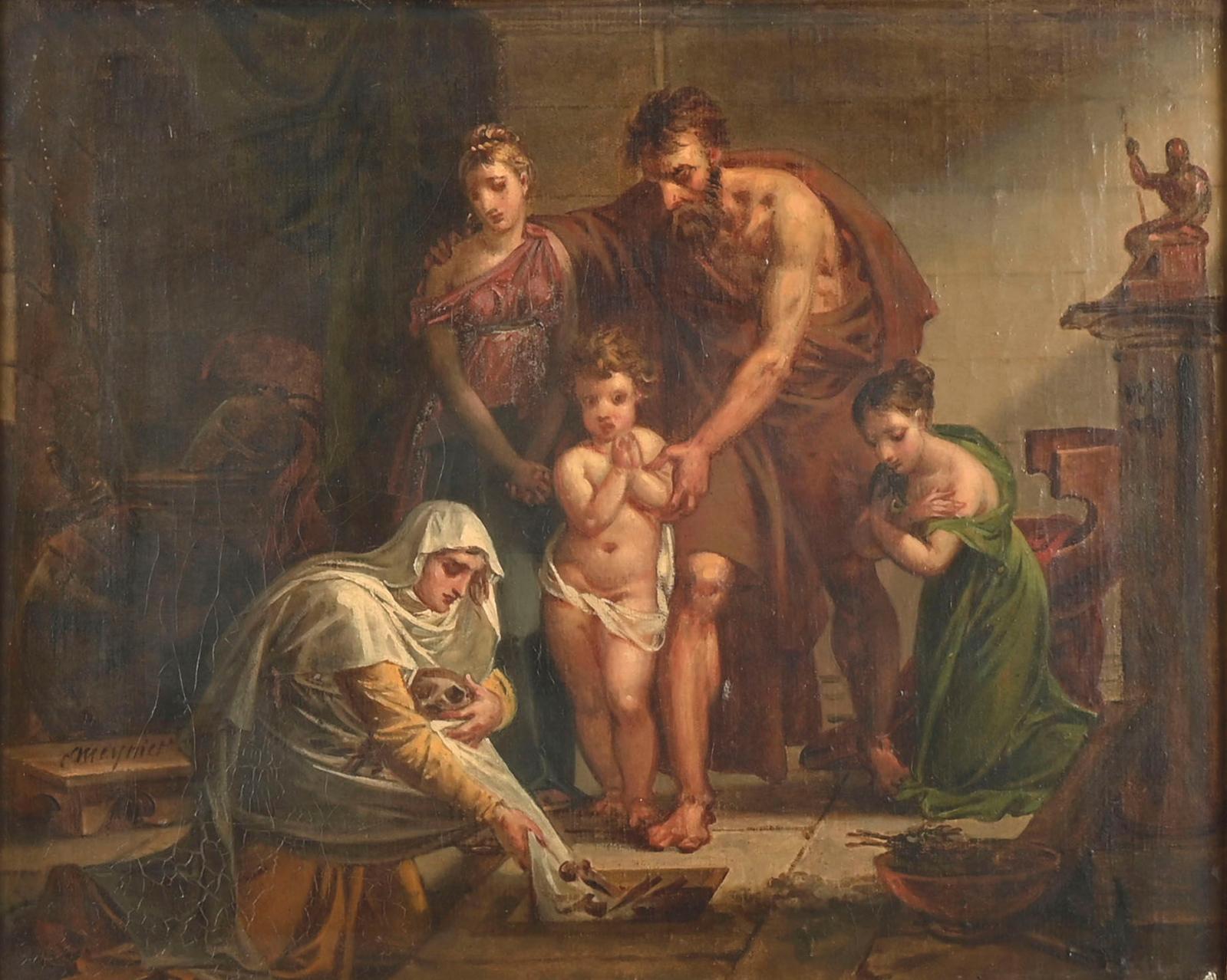 Les Restes de Phocion - Charles Meynier