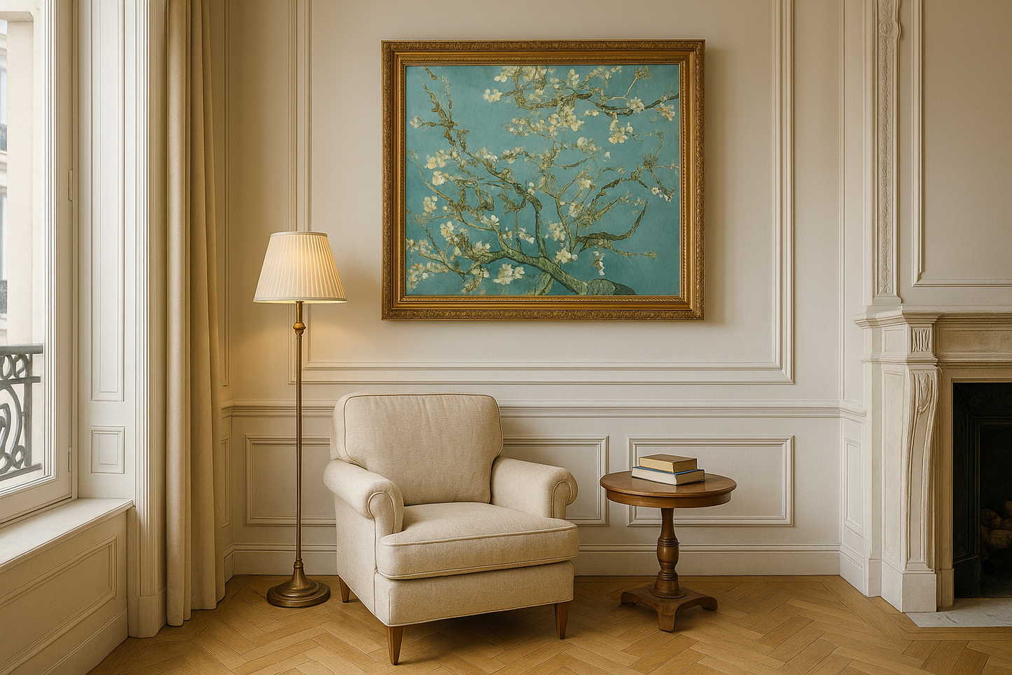 🖼️ Çiçek Açan Badem Ağacı – Vincent van Gogh (1890)