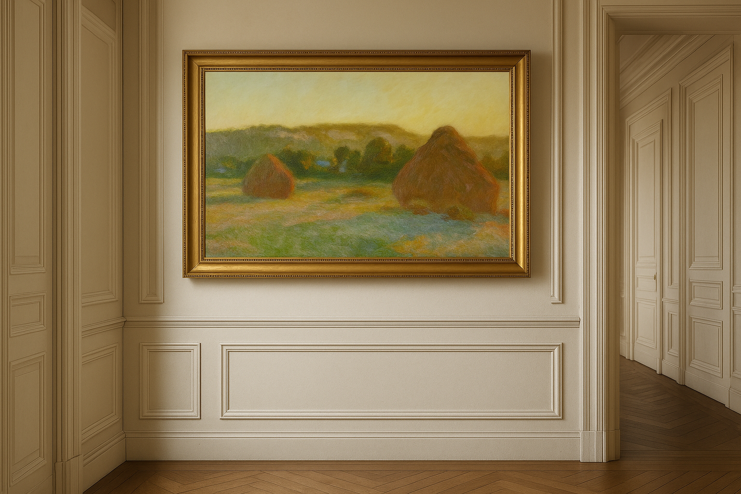 Meules (yaz sonu) - Claude Monet