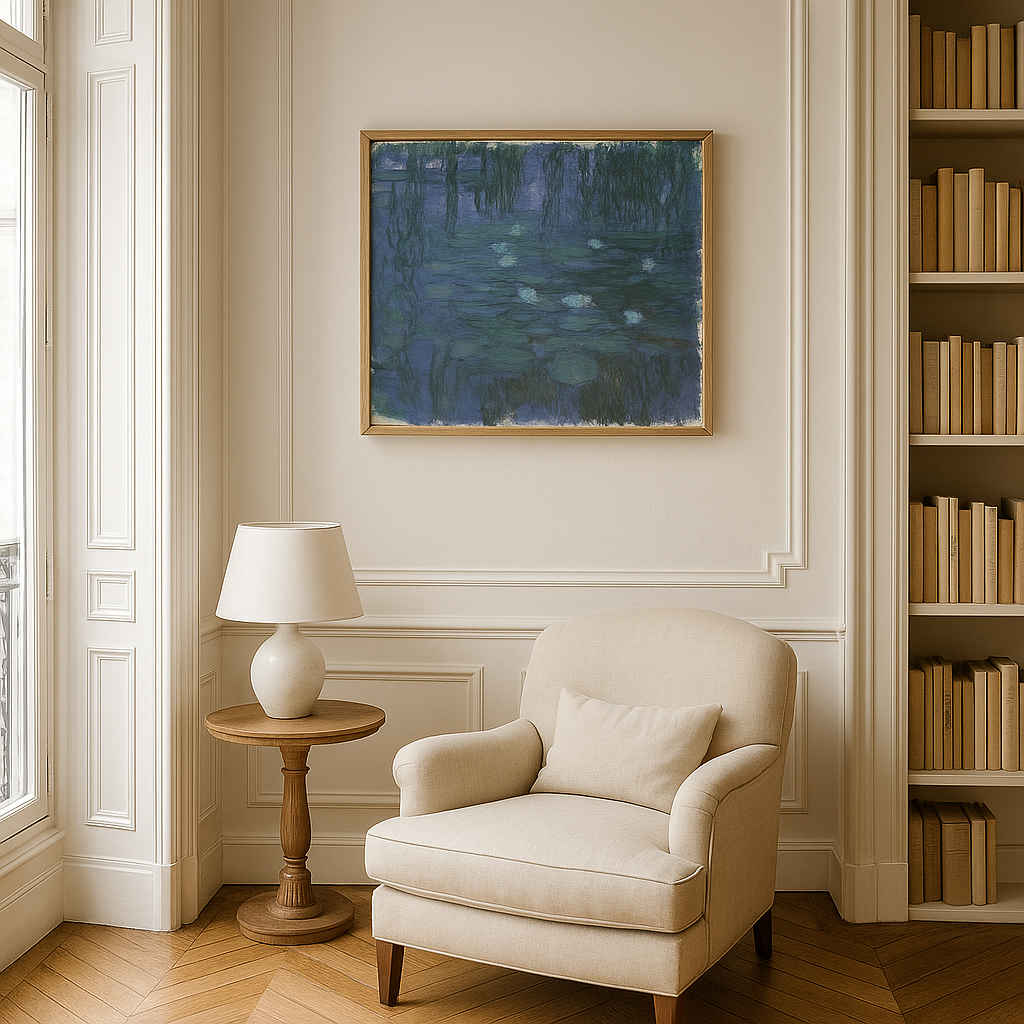 Mavi Nilüferler - Claude Monet