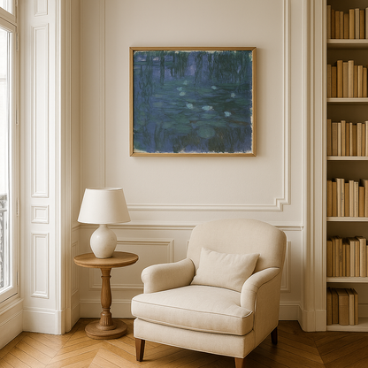 Mavi Nilüferler - Claude Monet
