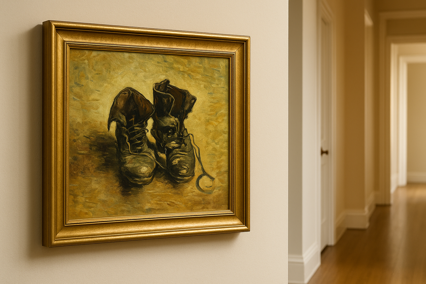 🥾 Bir çift ayakkabı – Vincent van Gogh (1886)