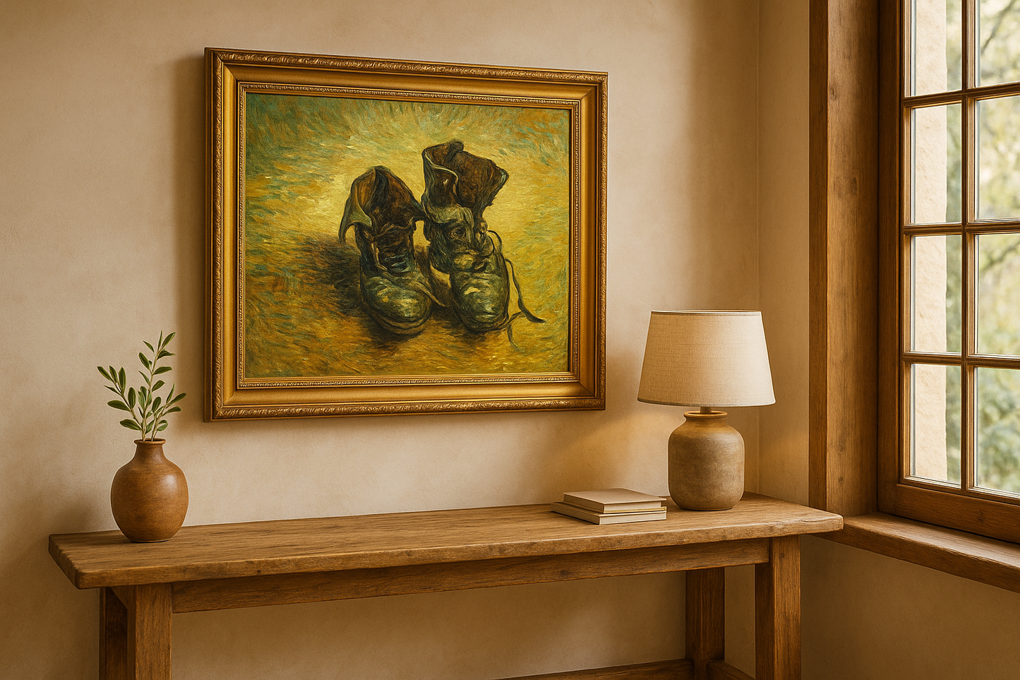 🥾 Bir çift ayakkabı – Vincent van Gogh (1886)