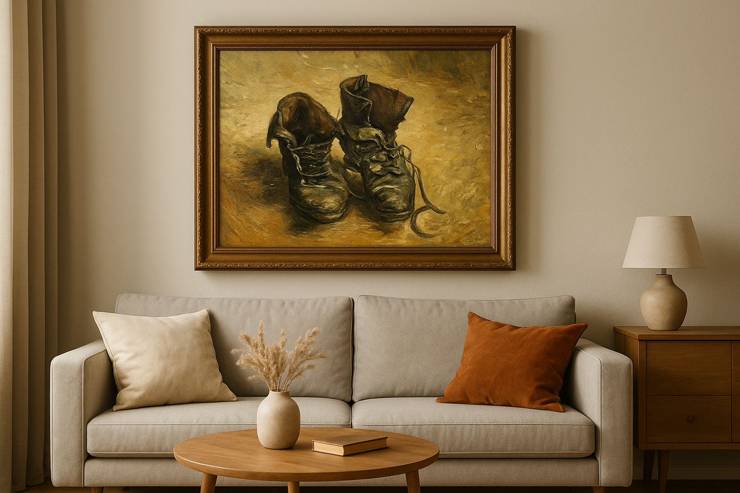 🥾 Bir çift ayakkabı – Vincent van Gogh (1886)