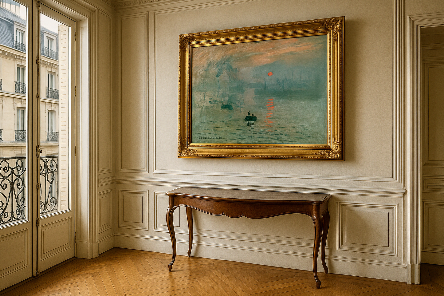 🎨 İzlenim, Gün Doğumu – Claude Monet, 1872