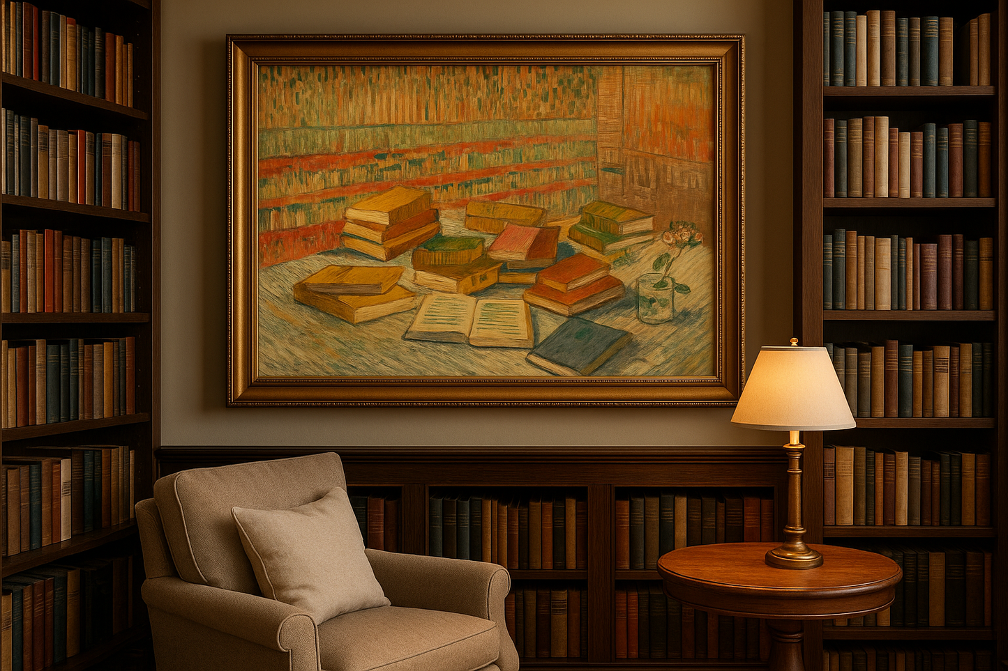 📚 Sarı Kitaplar – Vincent van Gogh (1887)
