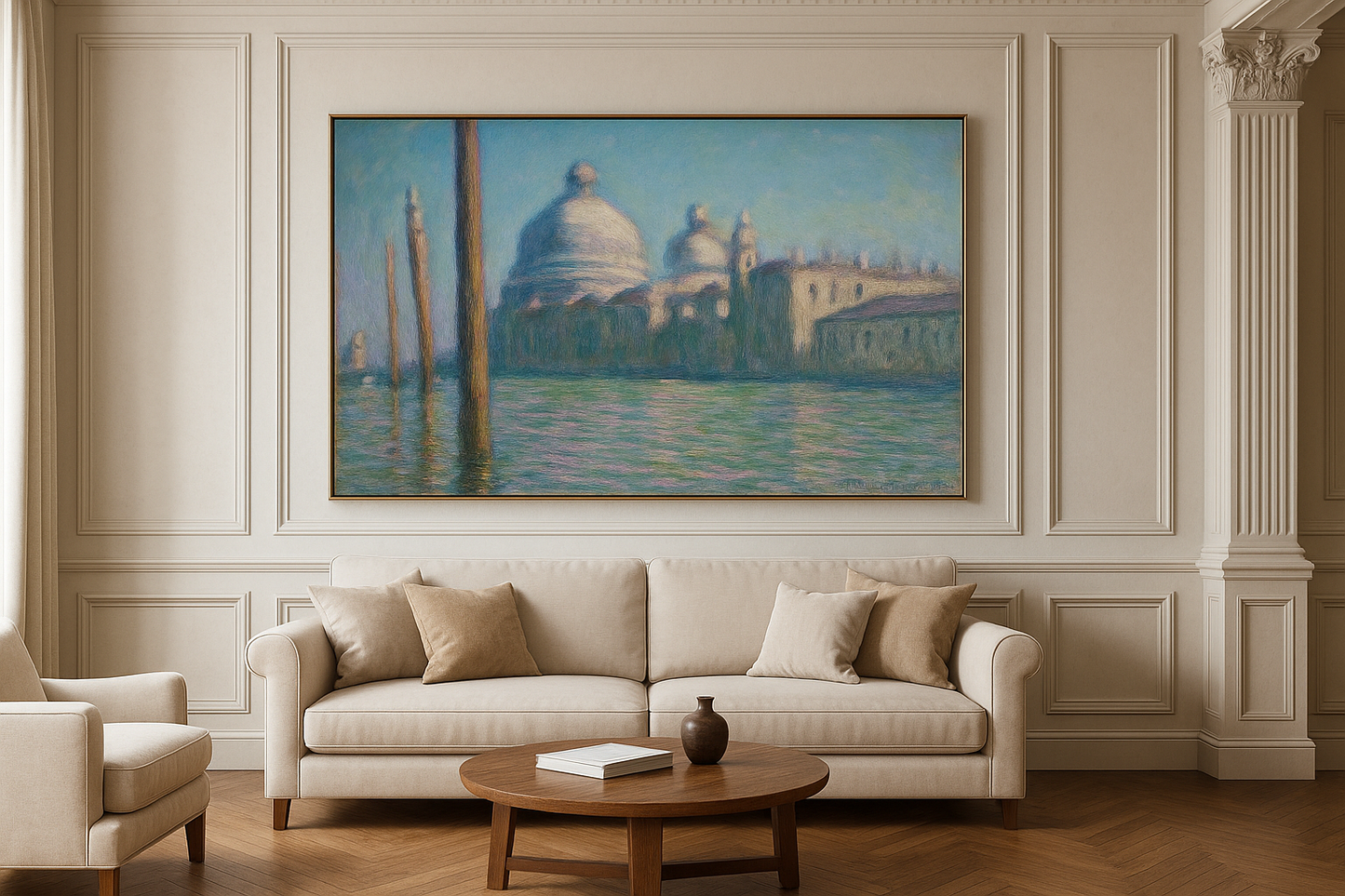 🎨 Büyük Kanal – Claude Monet, 1908 (Nahmad Koleksiyonu Versiyonu)