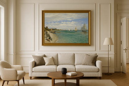 ⛵ Sainte-Adresse'de Yelken Yarışları – Claude Monet (1867)