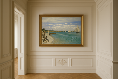 ⛵ Sainte-Adresse'de Yelken Yarışları – Claude Monet (1867)