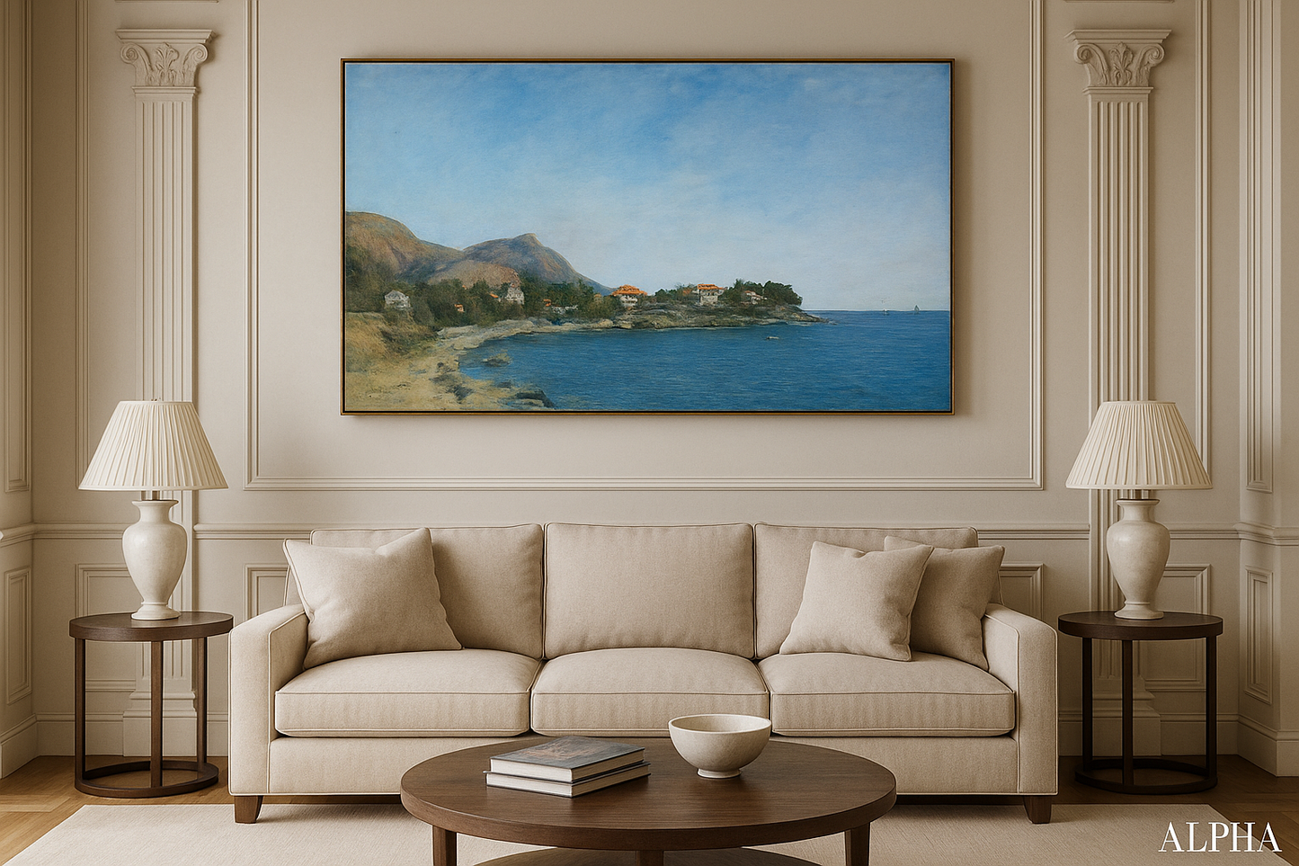 🌅 Beaulieu – Karıncalar Koyu – Eugène Boudin (1892)