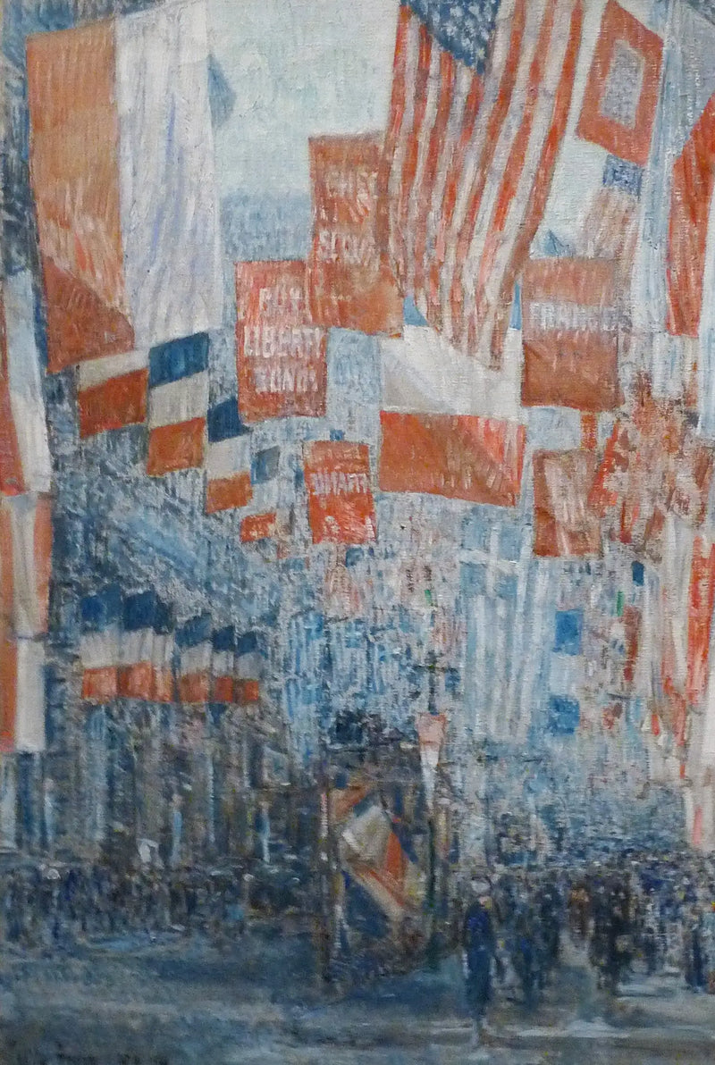 Allies Caddesi, 5. cadde, New York - Childe Hassam