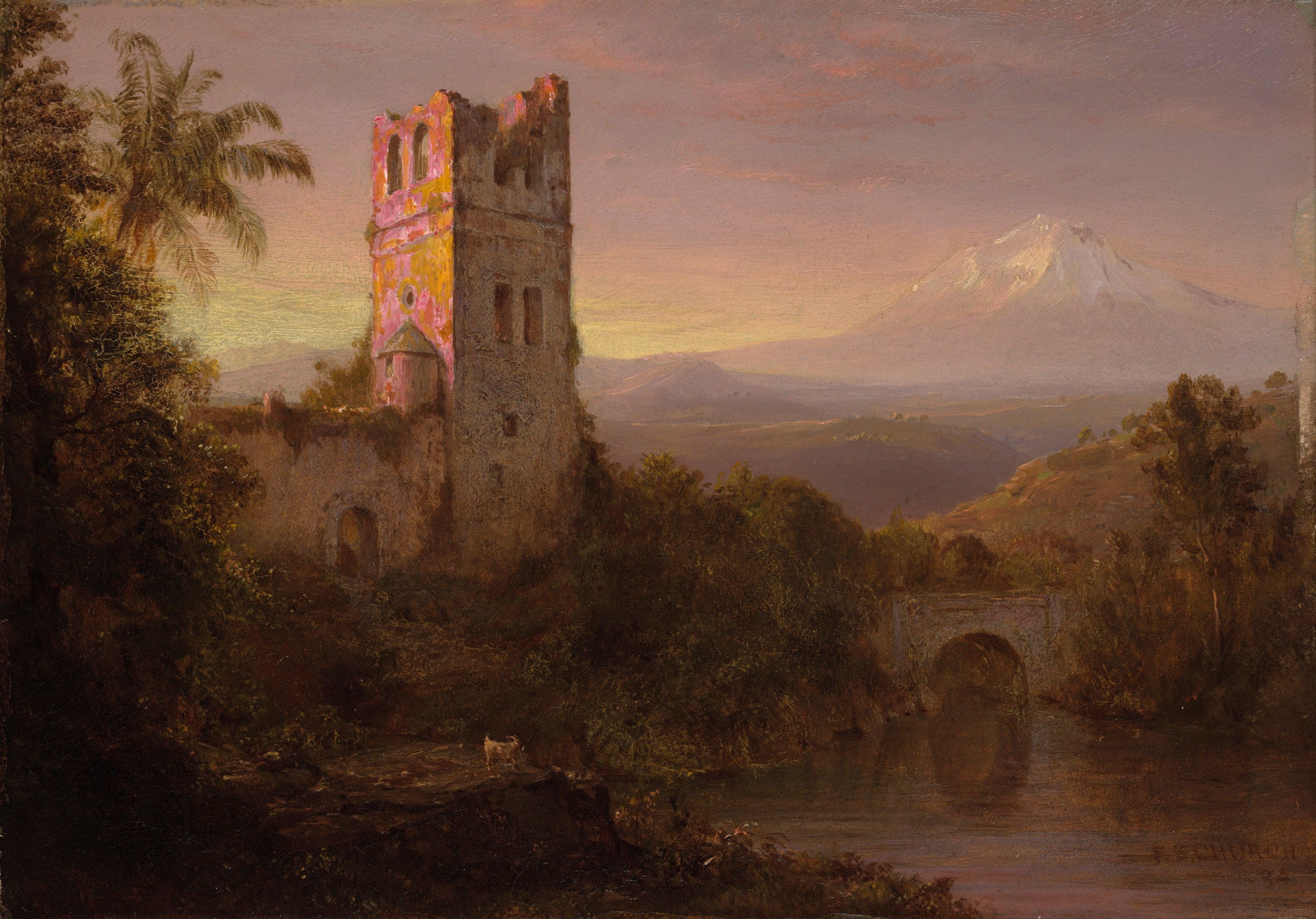 Le Chimborazo - Frederic Edwin Church