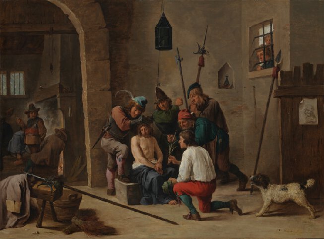 Le Christ couronné d'épines - David Teniers le Jeune