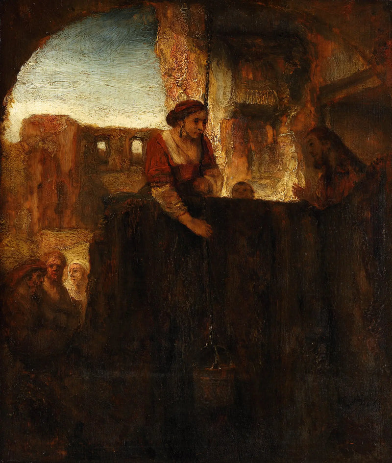 Mesih ve Samiriyeli - Rembrandt