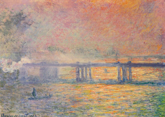 Charing Cross Köprüsü – Monet 1903