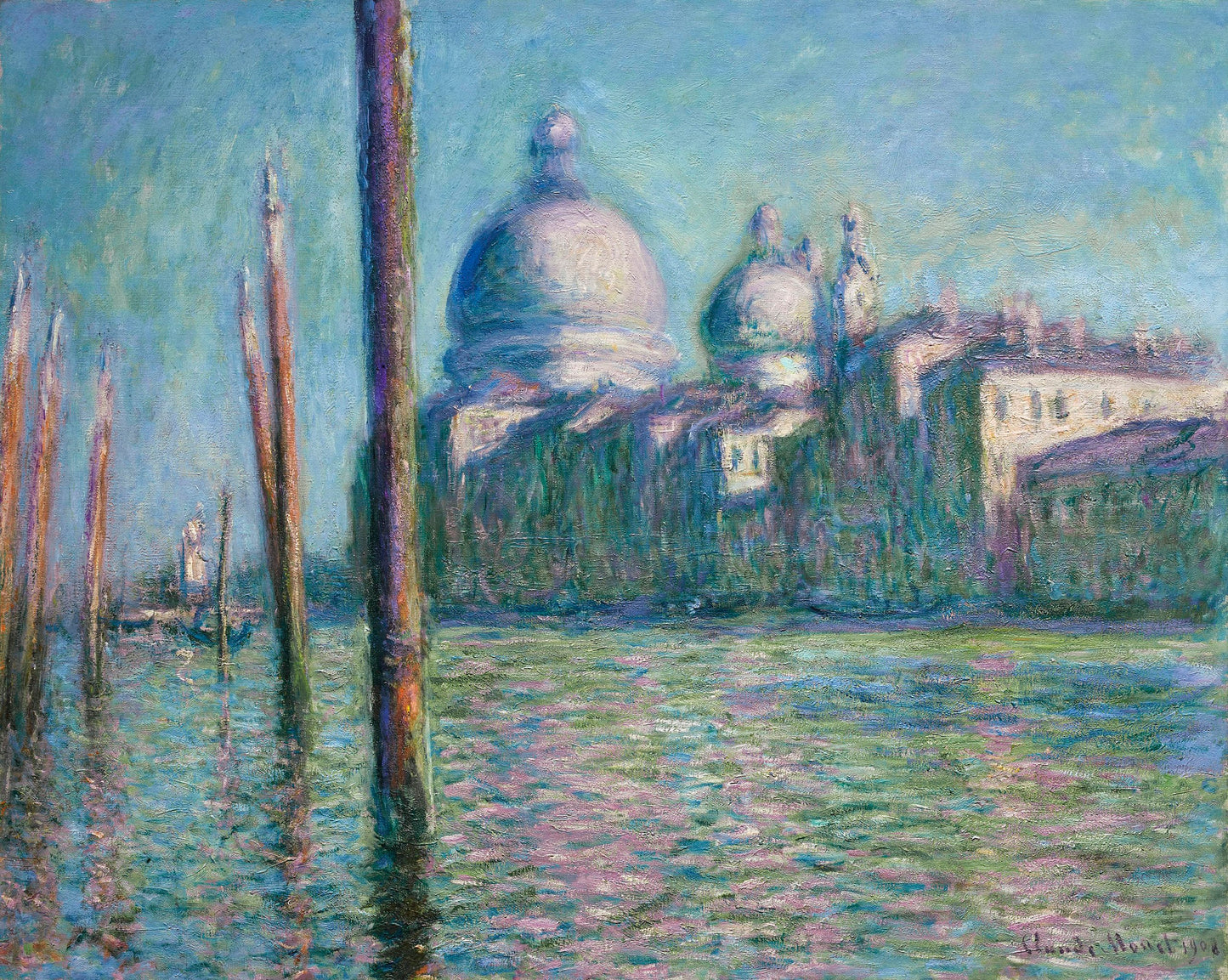 🎨 Büyük Kanal – Claude Monet, 1908 (Nahmad Koleksiyonu Versiyonu)