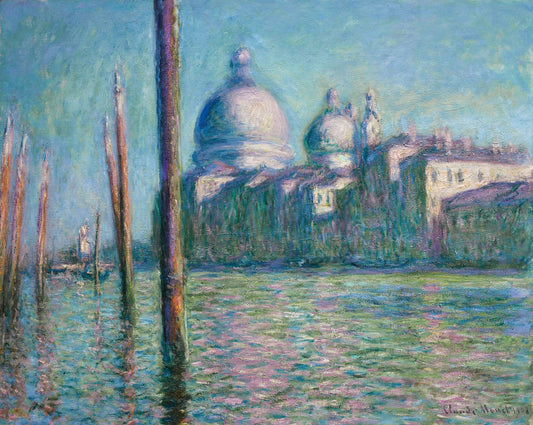 🎨 Büyük Kanal – Claude Monet, 1908 (Nahmad Koleksiyonu Versiyonu)